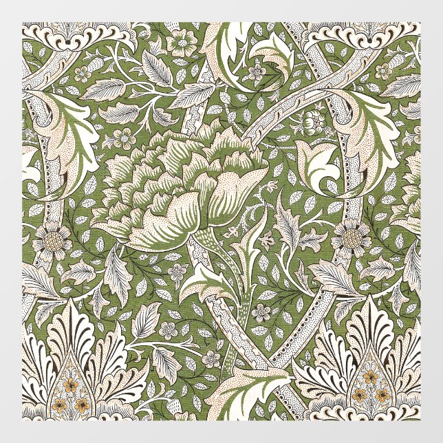 William Morris Windrush floral flowers classic Window Cling (Sheet)