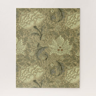 William Morris Windrush Floral Pattern: Vintage Jigsaw Puzzle