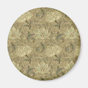 William Morris Windrush Floral Pattern: Vintage Magnet