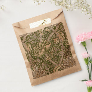 : William Morris Windrush Green Pattern: Vintage Favour Bags