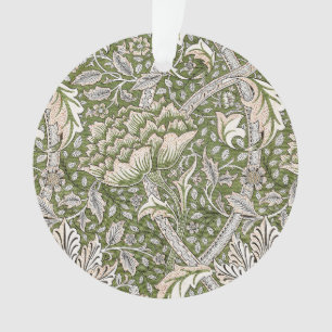 : William Morris Windrush Green Pattern: Vintage Ornament