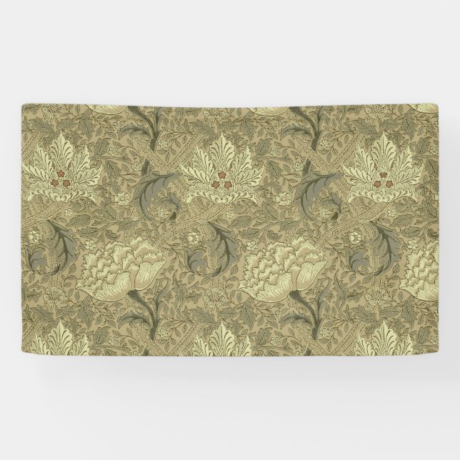 William Morris Windrush Wallpaper Pattern Banner (Horizontal)