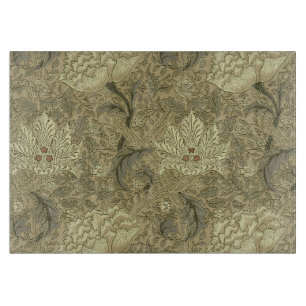 William Morris Windrush Wallpaper Pattern Cutting Board