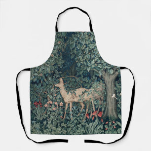 William Morris Woodland Tapestry Deer Stag Apron