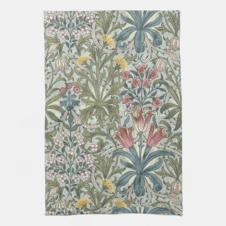 William Morris Woodland Weeds Tea Towel