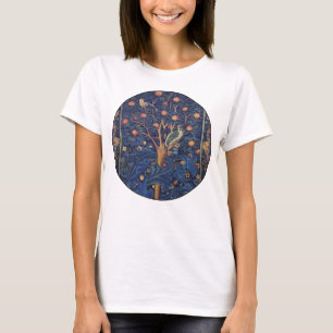 William Morris Woodpecker Tapestry Arts & Crafts  T-Shirt