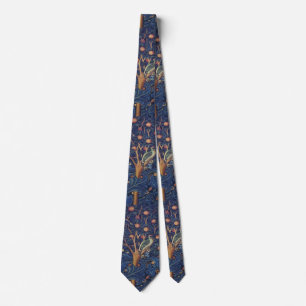 William Morris Woodpecker Tapestry Arts & Crafts  Tie