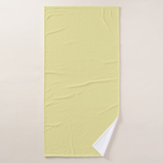 William Morris's Cray Solid Yellow Bath Towel (Bath Towel)