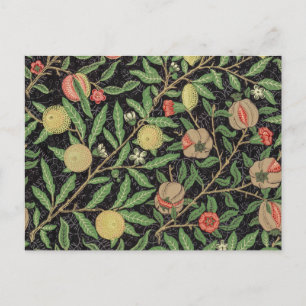 William Morris's Fruit pattern (1862) Postcard