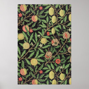 William Morris's Fruit pattern (1862) Poster