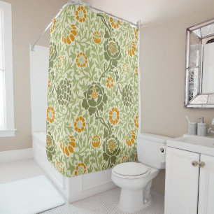 William Morris's Grafton (1883) famous pattern Shower Curtain