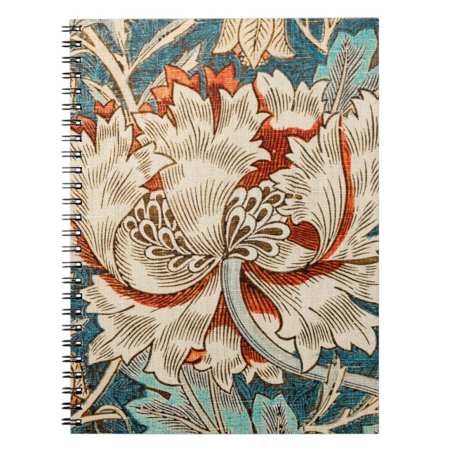 William Morris's Honeysuckle (1876)   Notebook (Front)
