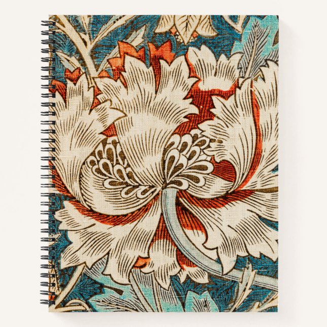 William Morris's Honeysuckle (1876)   Notebook (Front)