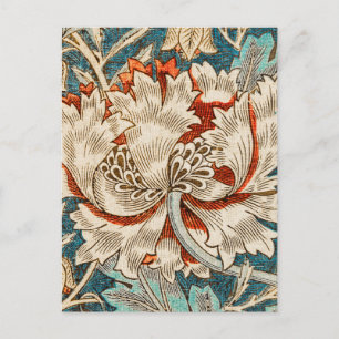 William Morris's Honeysuckle (1876) Postcard