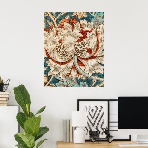 William Morris's Honeysuckle (1876)   Poster