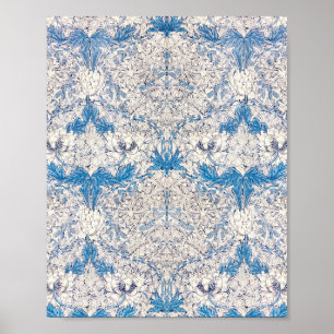 William Morris's Honeysuckle famous pattern Poster