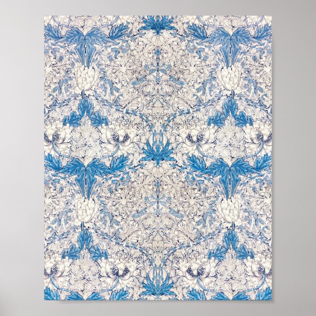 William Morris's Honeysuckle famous pattern Poster (Front)