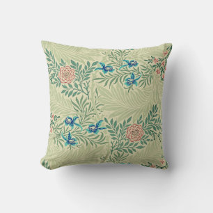 William Morris's Larkspur famous pattern  Cushion