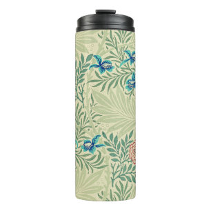 William Morris's Larkspur famous pattern  Thermal Tumbler