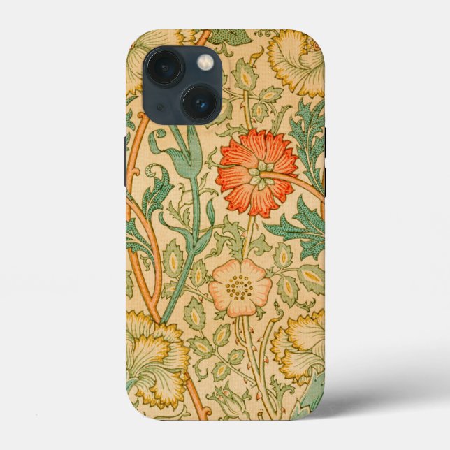 William Morris's Pink and Rose famous pattern  Case-Mate iPhone Case (Back)
