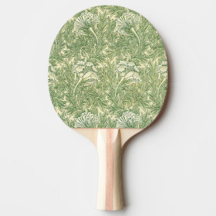William Morris's Tulip famous pattern  Ping Pong Paddle