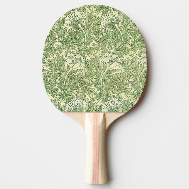 William Morris's Tulip famous pattern  Ping Pong Paddle (Front)