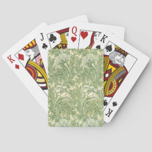 William Morris's Tulip famous pattern   Playing Cards