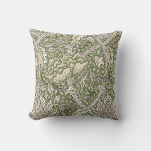 William Morris's Windrush (1917–25) Floral pattern Cushion
