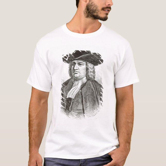 William Penn  engraved by Josiah Wood Whymper T-Shirt (Front)
