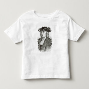 William Penn engraved by Josiah Wood Whymper Toddler T-Shirt