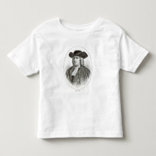 William Penn engraved by Josiah Wood Whymper Toddler T-Shirt