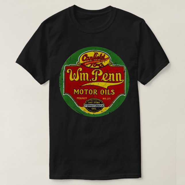 William Penn Oil Company T-Shirt (Design Front)
