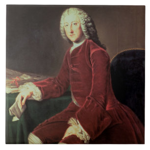 William Pitt the 'Elder', later 1st Earl of Chatha Tile