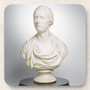 William Pitt the Younger (1759-1806) 1807 (marble) Coaster