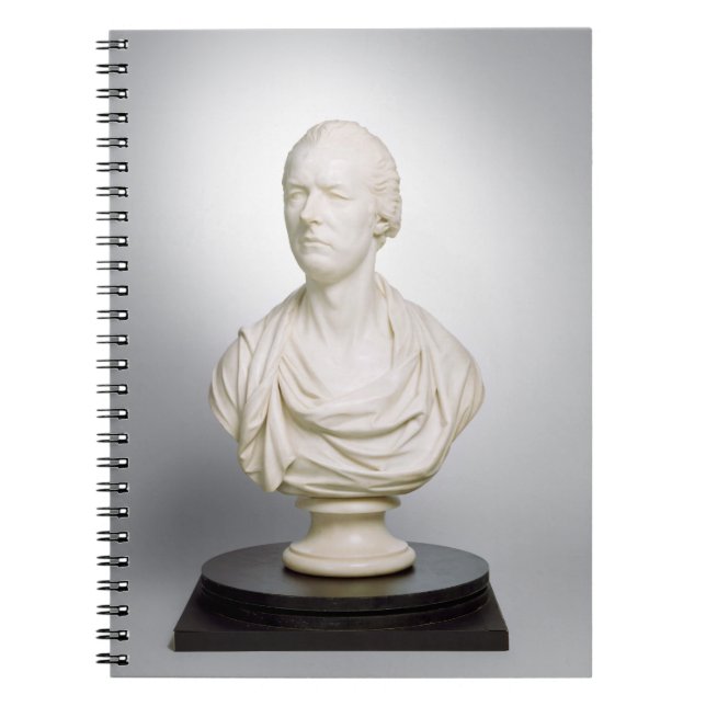 William Pitt the Younger (1759-1806) 1807 (marble) Notebook (Front)