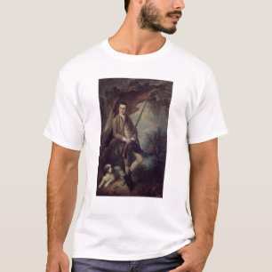 William Poyntz of Midgham and his Dog Amber T-Shirt