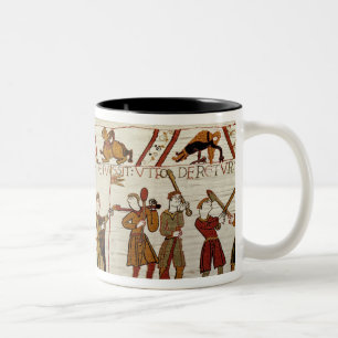 William, Robert de Mortain and Bishop Odo Two-Tone Coffee Mug