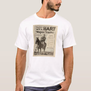 William S. Hart 1919 silent movie exhibitor ad T-Shirt