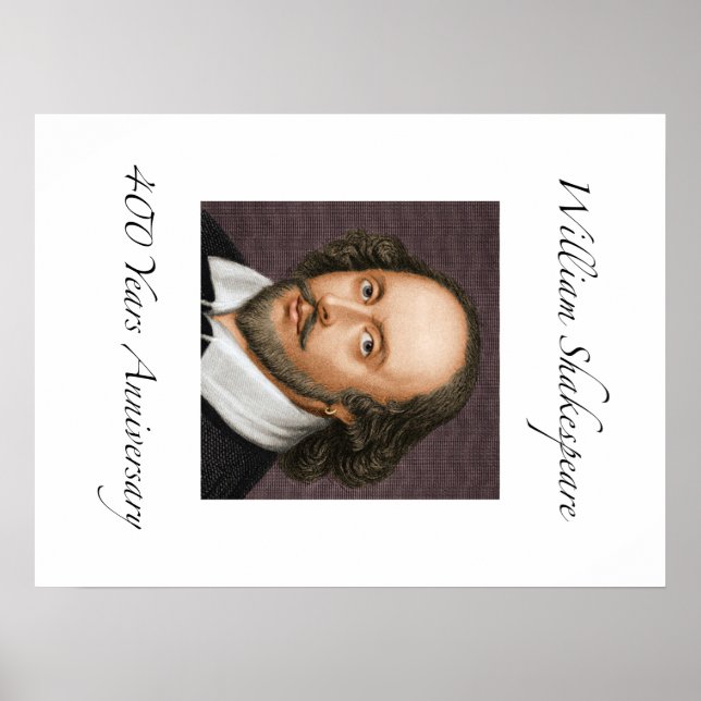 William Shakespeare 400 Years Anniversary Poster (Front)