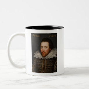 william-shakespeare-62936 Two-Tone coffee mug