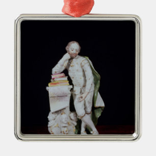 William Shakespeare, based on the monument Metal Tree Decoration