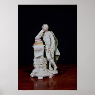 William Shakespeare, based on the monument Poster
