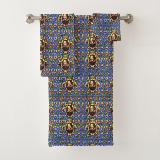 William Shakespeare Bath Towel Set (Insitu)