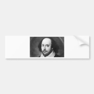 William Shakespeare Bumper Sticker