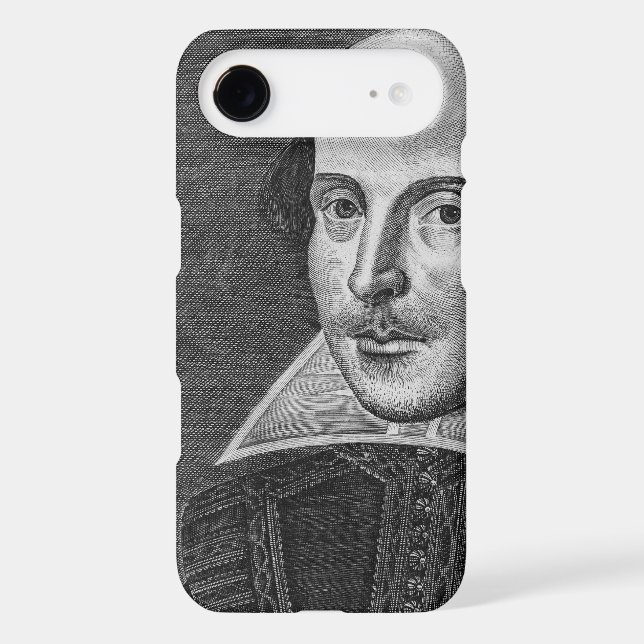 William Shakespeare Case-Mate iPhone Case (Back)
