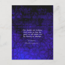 William Shakespeare Inspirational Courage Quote