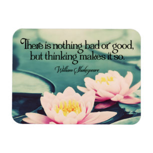 William Shakespeare Inspirational Quote "Thinking" Magnet