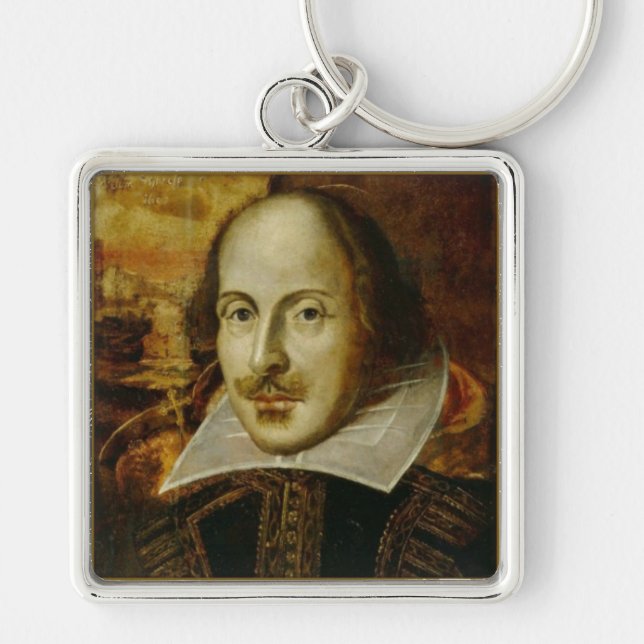 William Shakespeare Keychain (Front)
