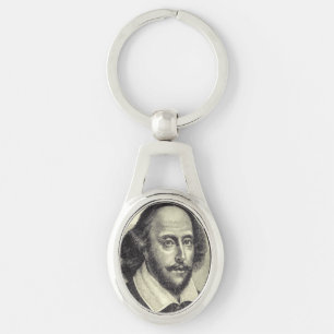 William Shakespeare Keychain