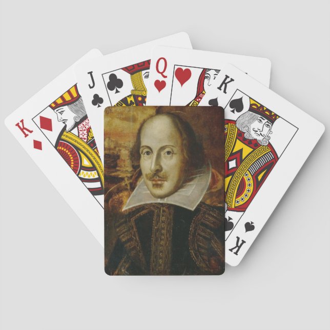 William Shakespeare Playing Cards (Back)
